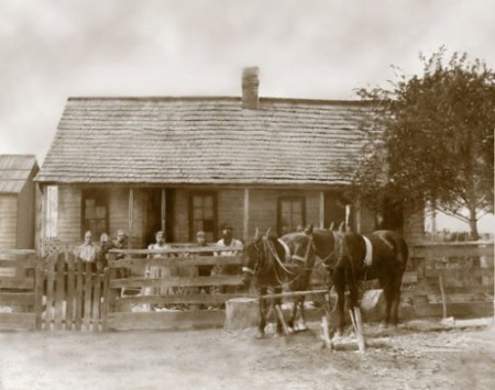Restored Photo of Missouri Farm